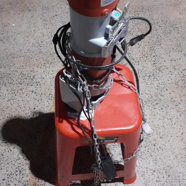 Motor elétrico para porta de enrolar